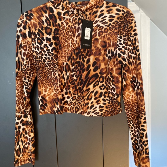 Fashion Nova Cheetah Crop - Picture 4 of 5